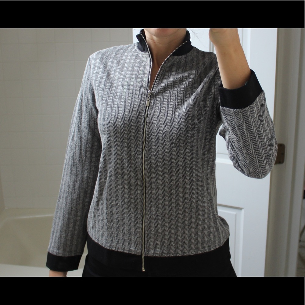 Zip-up sweater/jacket *FREE w/ Purchase*